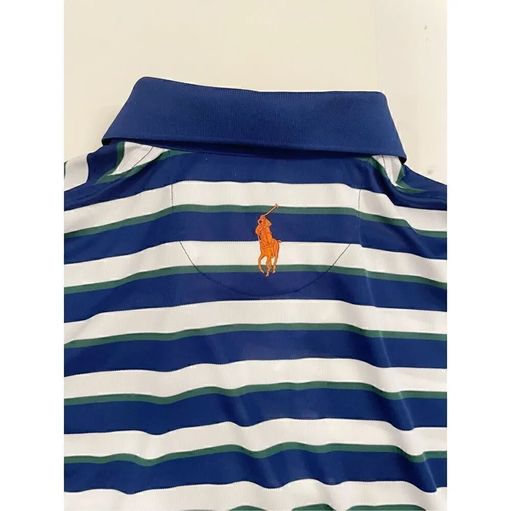 Ralph Lauren Polo Kiawah Golf Ocean Course Stripe Size Large PGA